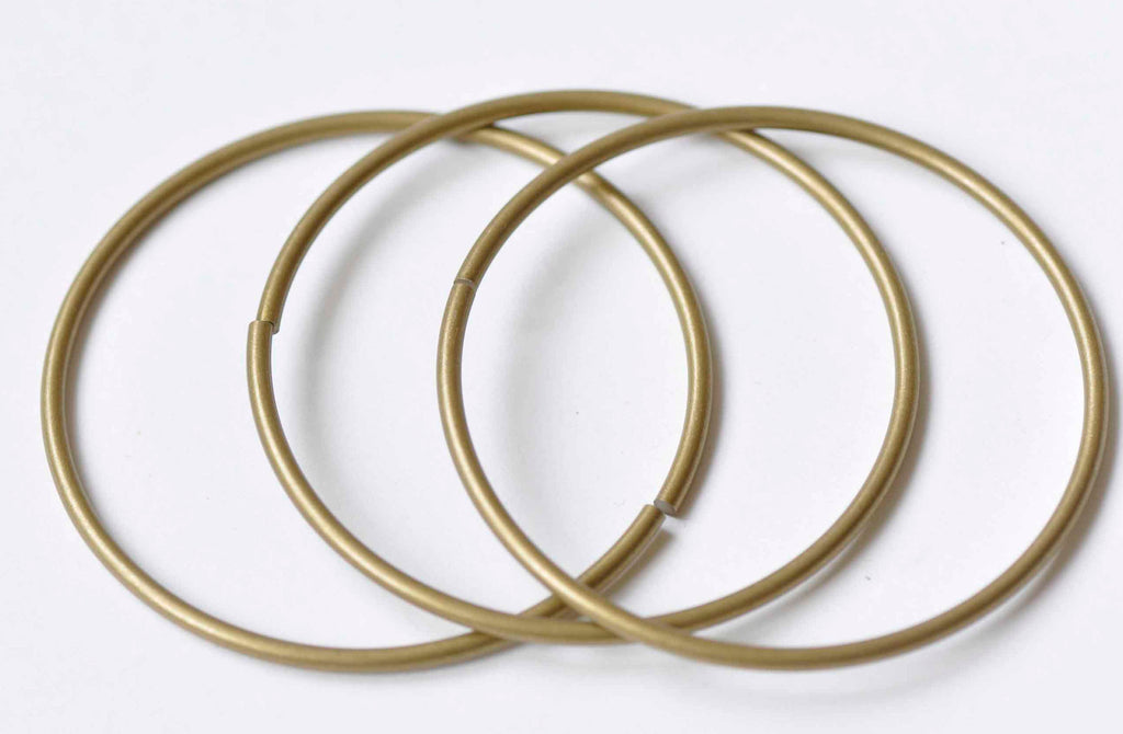 10 pcs Antique Bronze 2" Large Circle Rings 52mm 13 gauge A9023