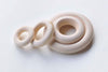 Round Unfinished Natural Wood Ring Circle 15mm-180mm