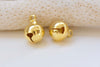 50 pcs Gold Color Brass Bells Jingle Bells Charms 10mm A5501