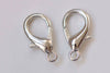20 pcs Silvery Gray Nickel Tone Parrot Claw Lobster Clasp 9x18mm A3701