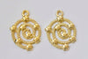 20 pcs Gold Spiral Galaxy Star Universe Charms Pendants A783