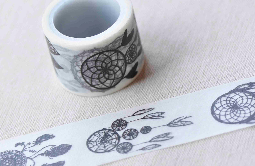 Retro Fancy Tassel Design Washi Tape 30mm Wide x 5 meters Long A12918