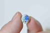 20 pcs Blue Flower Ceramic Porcelain Round Beads 6mm-14mm