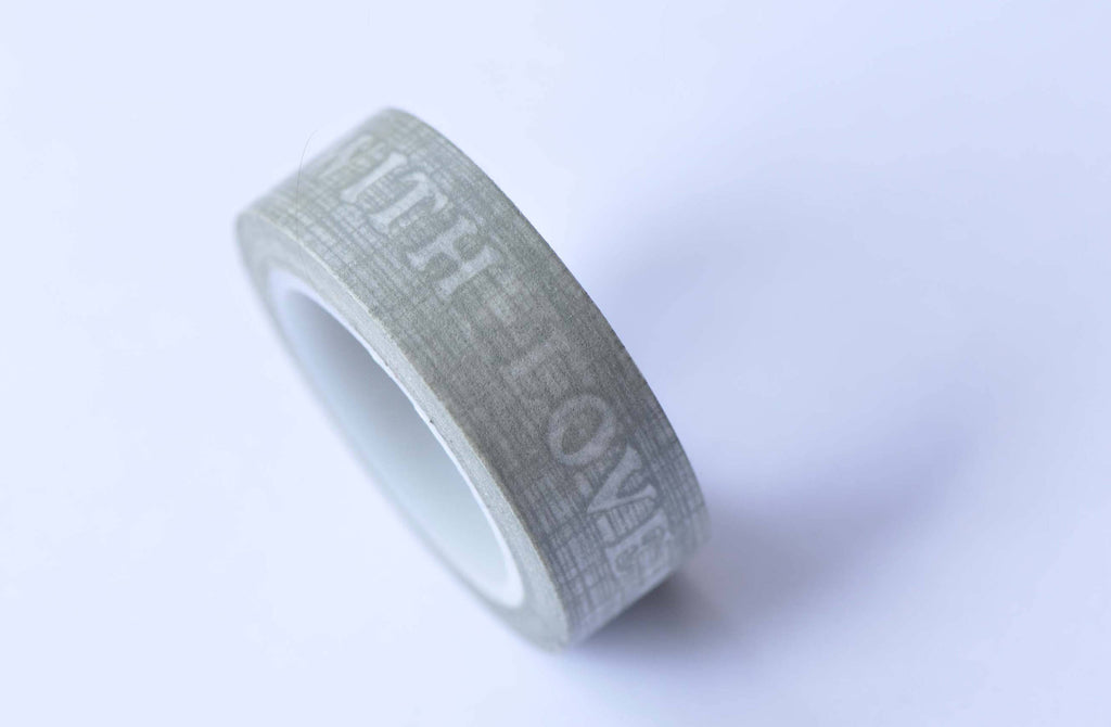 Made With Love Washi Tape 15mm x 10M Roll A12799
