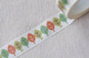 Nature Lovely Tree Washi Tape 15mm Wide x 10M Roll A13170