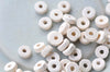 100 pcs Unfinished Flat Wood Chips Spacer Beads 4x8mm A5063
