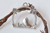 10 pcs Antique Silver Filigree Bird Cage Charms 25x26mm A368