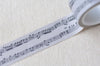 Music Note Washi Tape Musical Planner Tape 20mm x 5M A13004