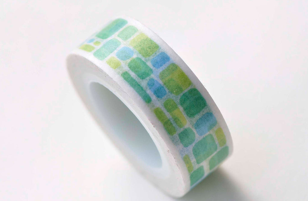 1 Roll Of Colorful Washi Tape/ Bright Planner Tape 15mm Wide x 5m Long A13117
