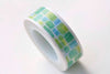 1 Roll Of Colorful Washi Tape/ Bright Planner Tape 15mm Wide x 5m Long A13117