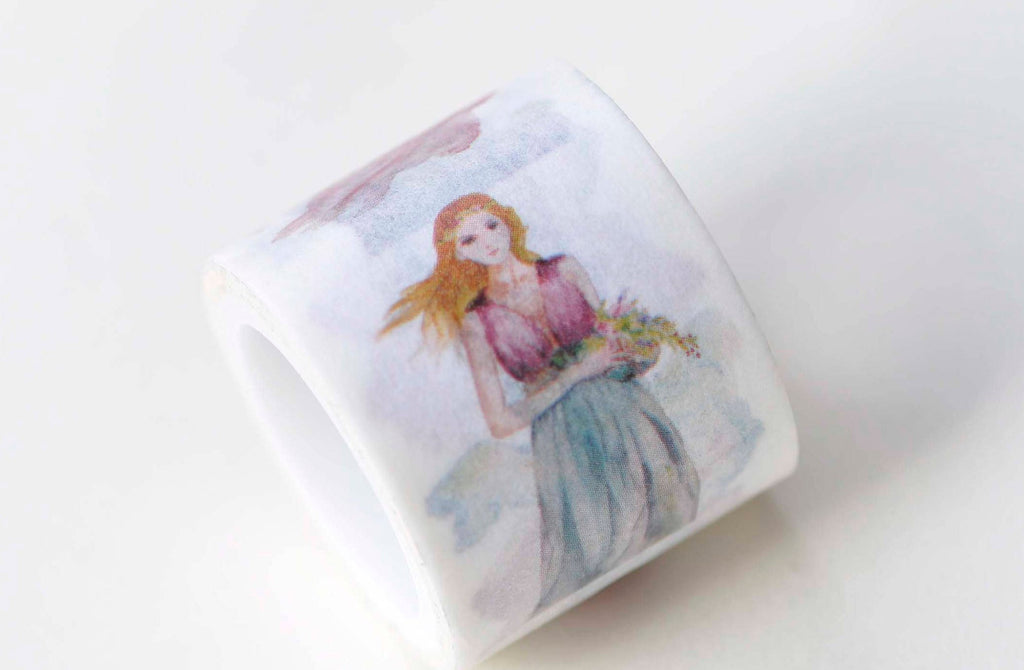 Elegant Lady Washi Tape Masking Tape 30mm x 5M Roll A13134