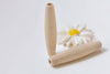 10 pcs Unfinished Large Oval Wood Beads Findings 8x40mm A946