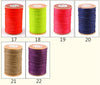 0.45mm Round Wax Polyester Thread Cord Leather Craft 65 yards