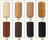 150D Flat Wax Cord Polyester Thread For Leather Craft -240 meters