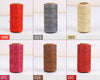 210D (1mm) Flat Wax Cord Polyester Thread For Leather Craft 200 meters