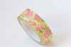Fancy Flower Washi Tape 15mm x 10M Roll A13190