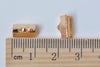 10 pcs 24K Champagne Gold Ribbon Ends Fasteners Clasps 10mm A3150
