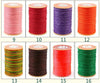 0.45mm Round Wax Polyester Thread Cord Leather Craft 65 yards