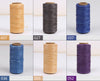 210D (1mm) Flat Wax Cord Polyester Thread For Leather Craft 200 meters