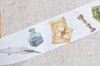 Retro Envelope Flowers Book Washi Tape 30mm x 5M A13281
