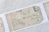 Retro Wide Washi Vintage Advertisement Masking Tape 40mm Wide A13218