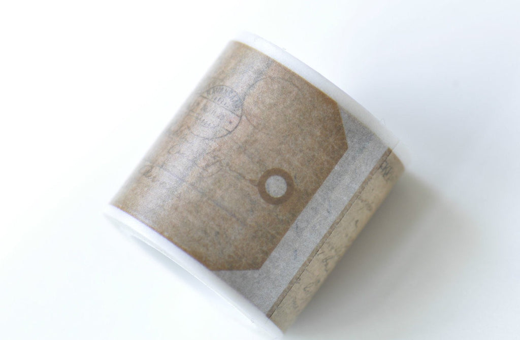 Retro Wide Washi Vintage Advertisement Masking Tape 40mm Wide A13218