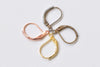 40 pcs Leverback Earwire Antique Bronze/Gunmetal Black/Gold/Rose Gold