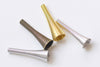 10 pcs Spring Wire Coil Bead Caps Antique Bronze/Silver/Platinum/Gold