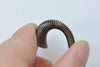 10 pcs Spring Wire Coil Bead Caps Antique Bronze/Silver/Platinum/Gold
