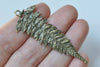 10 pcs Tree Leaf Charms Pendant 22x58mm Antique Bronze/Silver/Gold