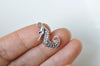 Antique Silver Seahorse Charms Mixed Style Set of 5 A1526