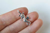 Antique Silver Seahorse Charms Mixed Style Set of 5 A1526