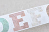 Wide Alphabet Washi Tape Masking Tape 40mm x 10M A13271