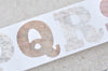 Wide Alphabet Washi Tape Masking Tape 40mm x 10M A13271