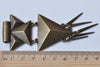 One Piece Antique Bronze Geometric Pendant A5429