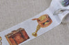 Retro Envelope Flowers Book Washi Tape 30mm x 5M A13281