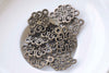 Antique Bronze Filigree Connector 13x20mm Set of 30 A5793