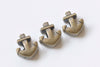 30 pcs Antique Bronze Anchor Spacer Beads 12x13mm A3542