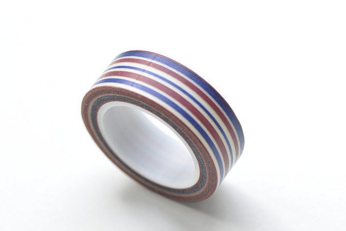Colorful Stripes Washi Tape 15mm Wide x 10m Roll A13387