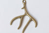 Antler Deer Horn Pendants Charms Set of 6