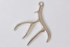 Antler Deer Horn Pendants Charms Set of 6