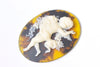 Gorgeous 1 pc Resin Angel Oval Cameo Cabochon 30x40mm A7690