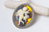 Gorgeous 1 pc Resin Angel Oval Cameo Cabochon 30x40mm A7690