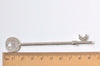 Antique Bronze/Copper/Silver Key Pendants Charms HEAVY Set of 5