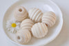 20 pcs Unvarnished Beech Wood Baby Teething Beehive Beads A7428