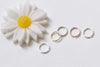 20 pcs 925 Sterling Silver Open Jump Rings 3mm/3.5mm/4mm/5mm 24G