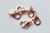 4 pcs 925 Sterling Silver Parrot Lobster Clasps Jewelry Making Supplies
