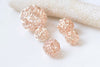 10 pcs Rose Gold Iron Hollow Wire Knots Ball Beads 10mm/12mm/18mm