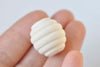 20 pcs Unvarnished Beech Wood Baby Teething Beehive Beads A7428
