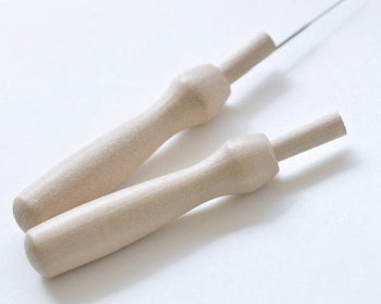 Wooden Needle Felting Handles Needle Holder Set of 2 A10483
